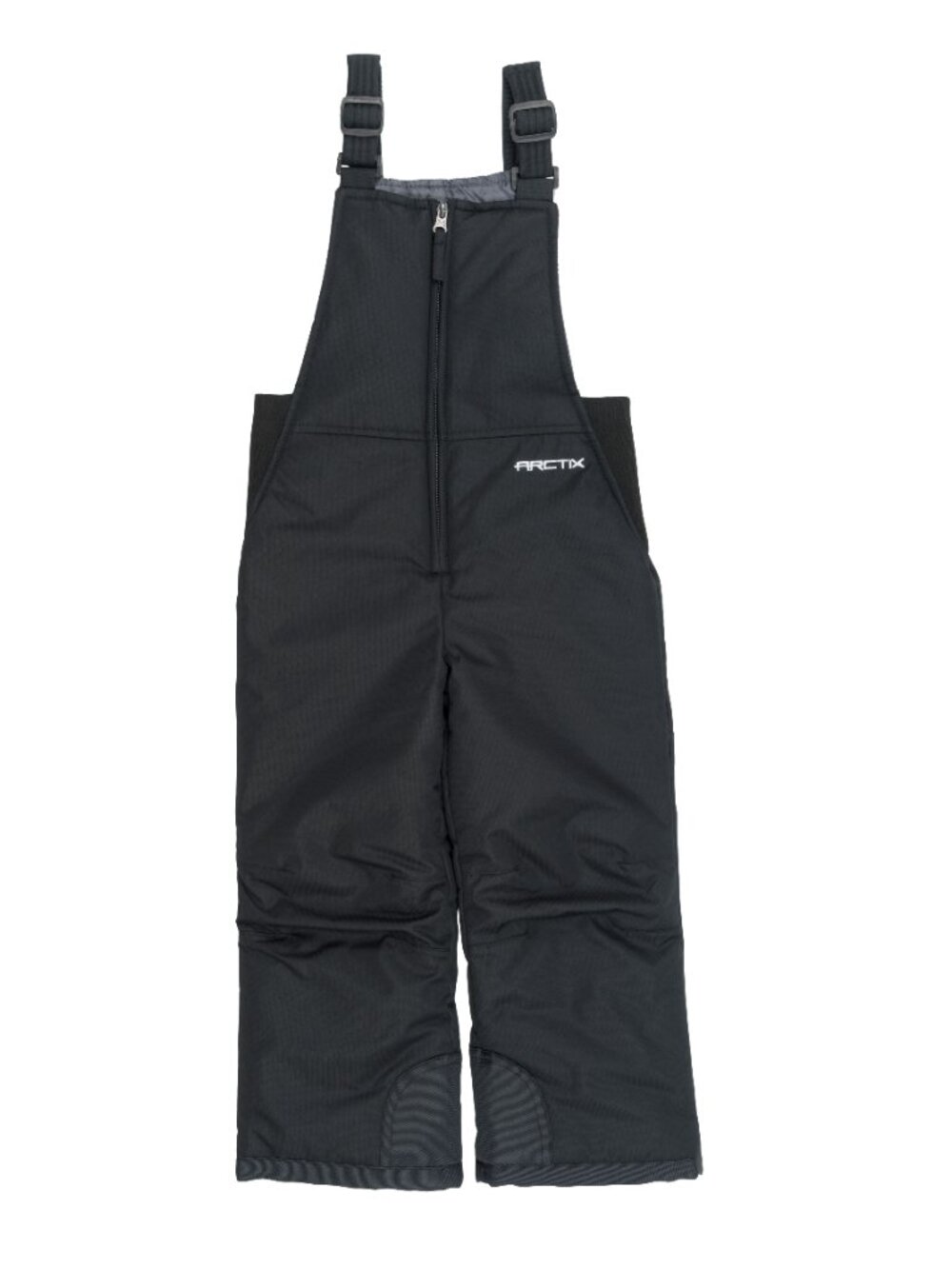 EUC ARCTIX Size 3T Quilted Insulated SNOW BIB OVERALLS Black/Gray